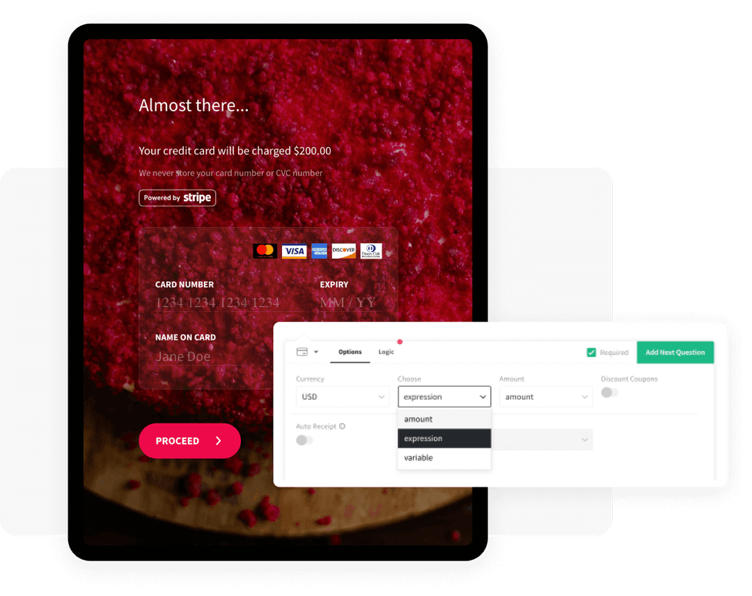 Adaptable payment options Adaptable payment options