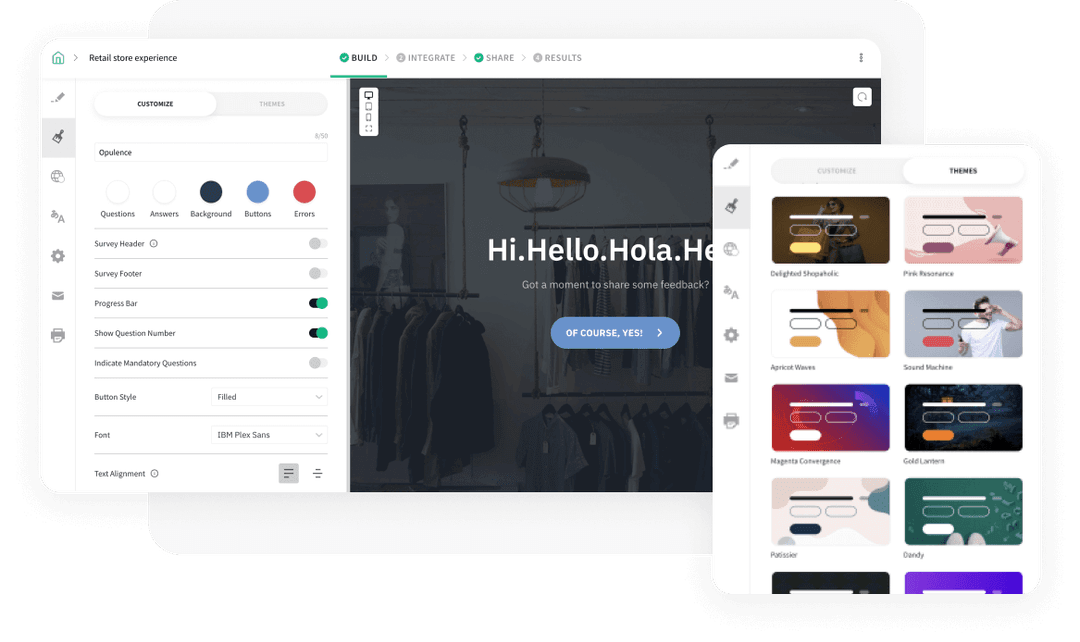 Choose or create your theme Choose or create your theme